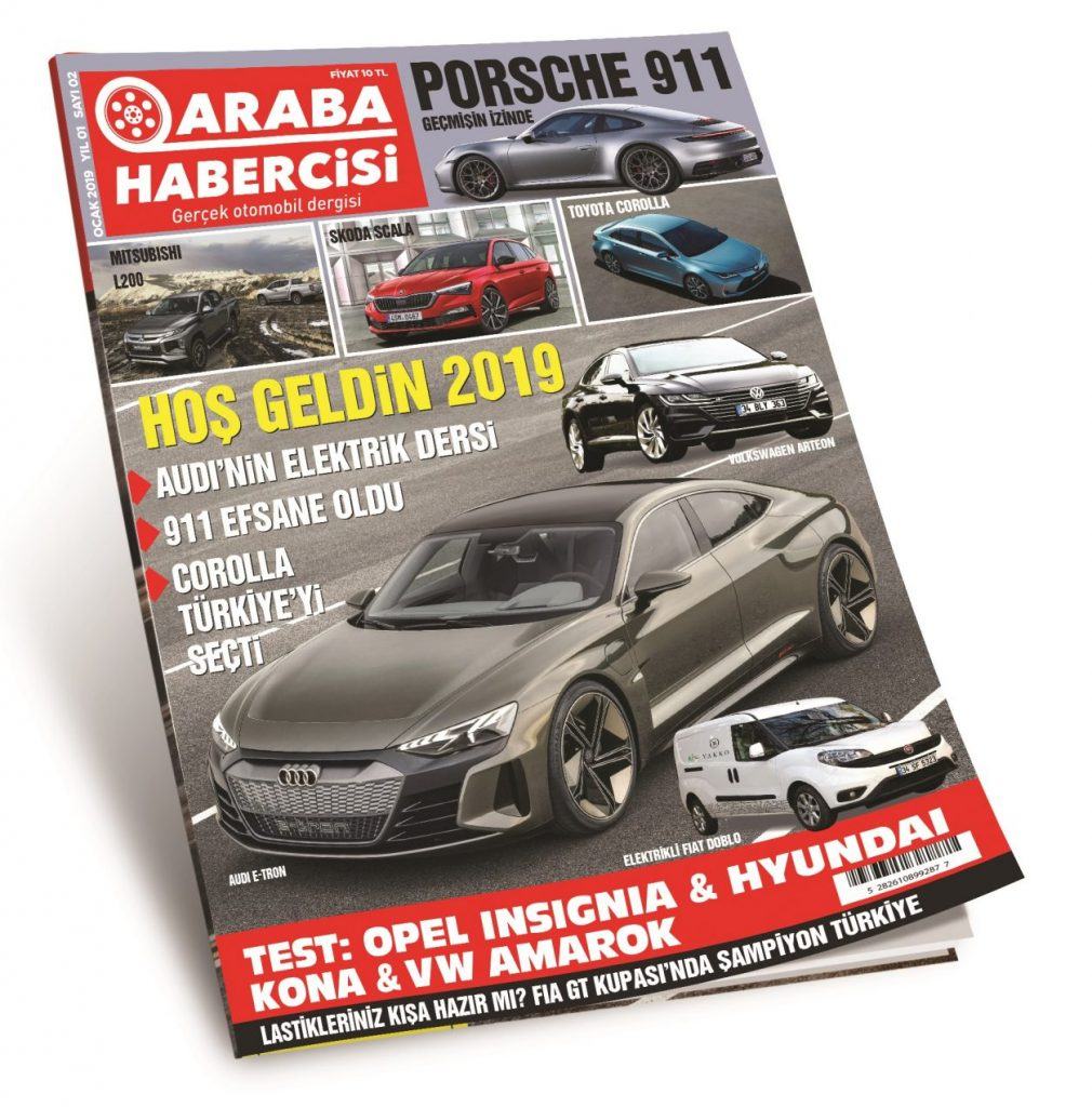Araba Habercisi Dergisi Ocak Sayısı Turkcell Dergilik Yayında