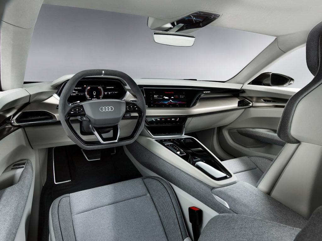 Elekrikli Audi e-tron GT concept 590 HP