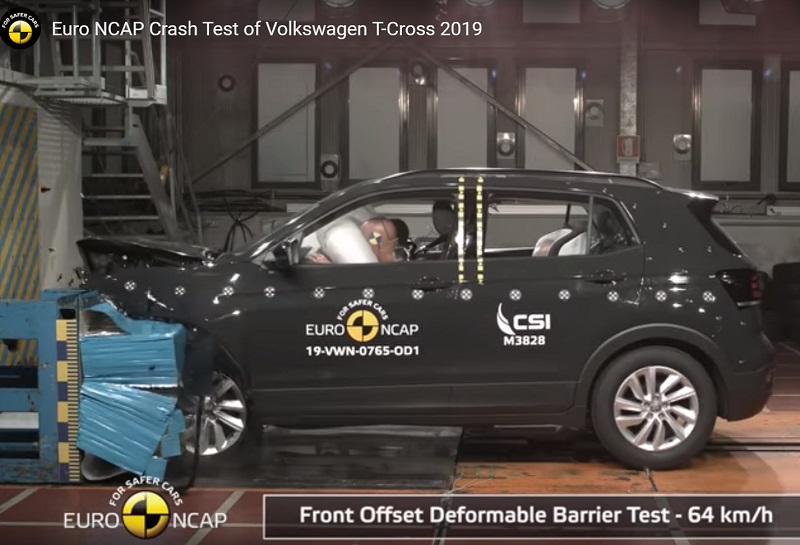 Volkswagen TCross Çarpışma Testi