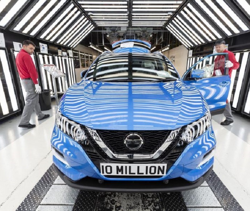 Nissan İngitere 10 Milyon Üretim