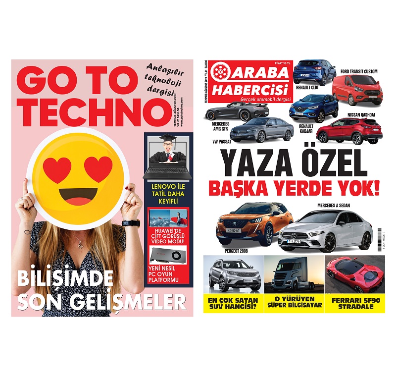 Teknoloji Dergisi Hediyeli Araba Dergisi