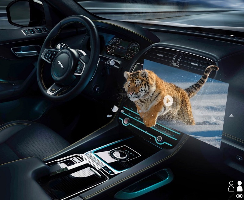 Jaguar Land Rover 3D Ekranlar Geliyor