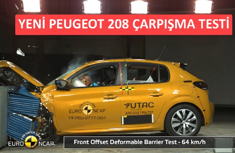 Yeni Peugeot 208 Crash Test