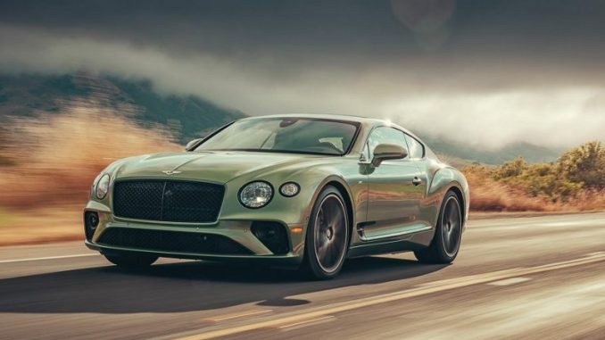 Bentley Continental GT V8 Motor.