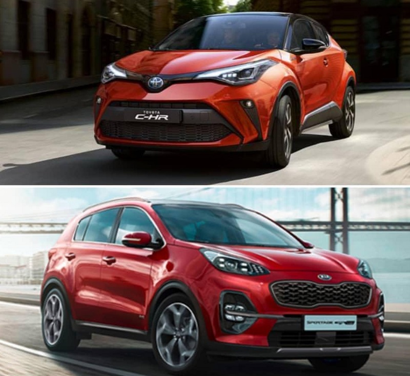 Yeni Toyota CHR Sportage Karşılaştırması. CHR vs Sportage.