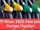 Akaryakıt Fiyatları 29 Nisan 2020