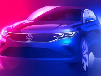 Yeni VW Tiguan teaser görüntüsü.