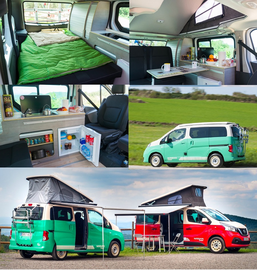 Nissan eNV200 Karavan Özellikleri Neler? Nissan eNV200 Campervan.