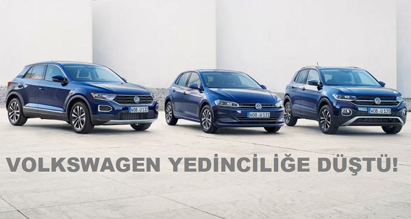 Araç Satış Rakamları 2020 Volkswagen.