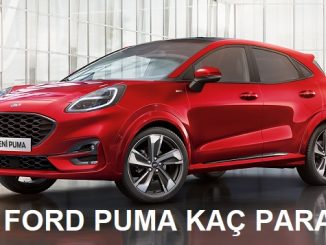 Ford Puma Fiyat Listesi.