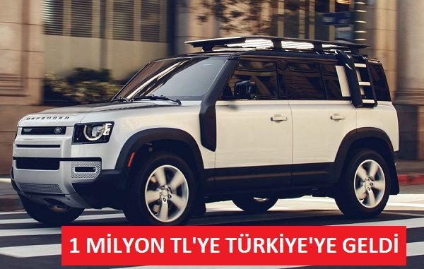 Yeni Land Rover Defender Fiyat