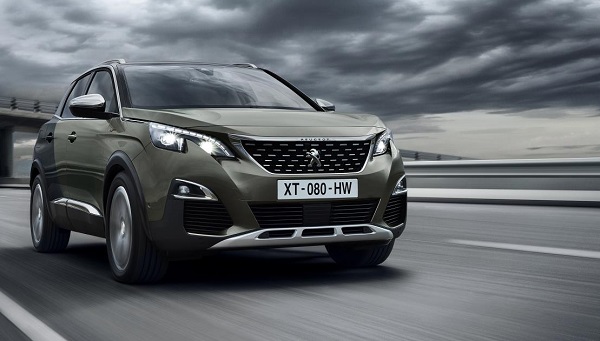 2020 Peugeot 3008 SUV.