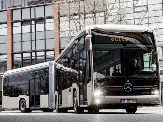 Elektrikli metrobüs Mercedes Benz eCitaro.