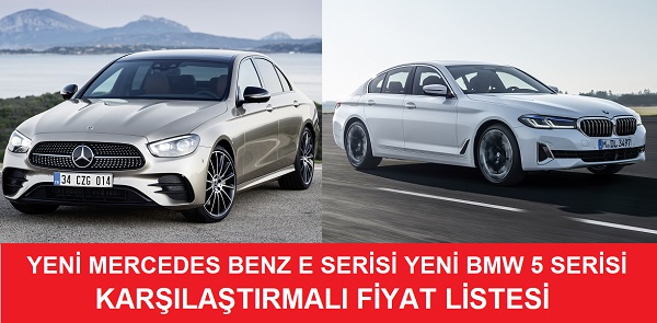 Mercedes E BMW 5 Fiyatları.