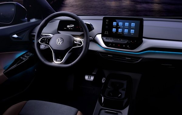 Volkswagen yeni kokpit tasarımı.