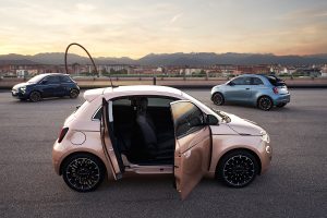 2020 Fiat 500 menzil