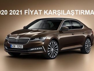 2021 Superb fiyat listesi