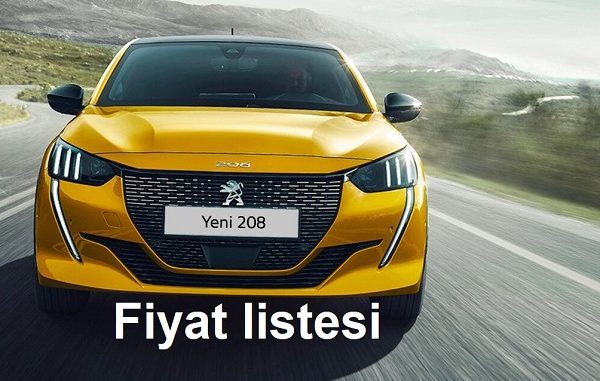 2021 208 fiyat listesi.