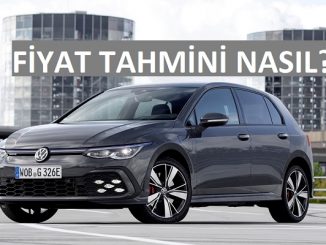 2021 Golf fiyat listesi.