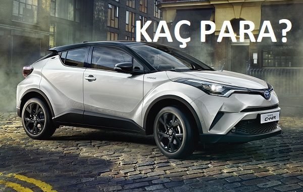 2021 Toyota CHR fiyat listesi.