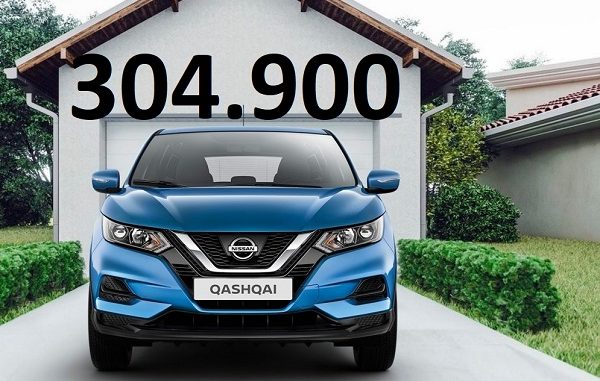 2021 Nissan Qashqai fiyatları.
