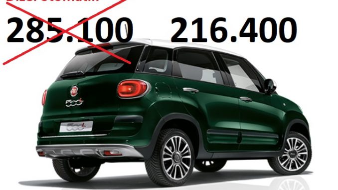 Fiat 500L fiyat listesi