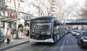 Yerli Metrobüs Bozankaya.