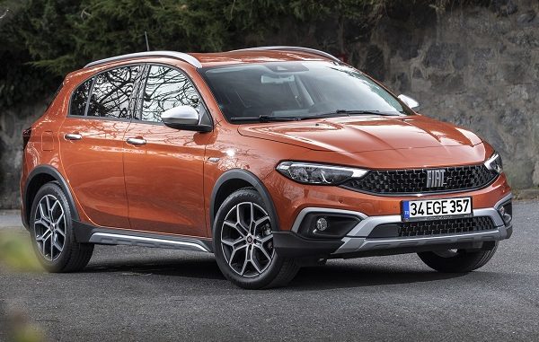 2021 Fiat Egea Cross fiyat listesi.