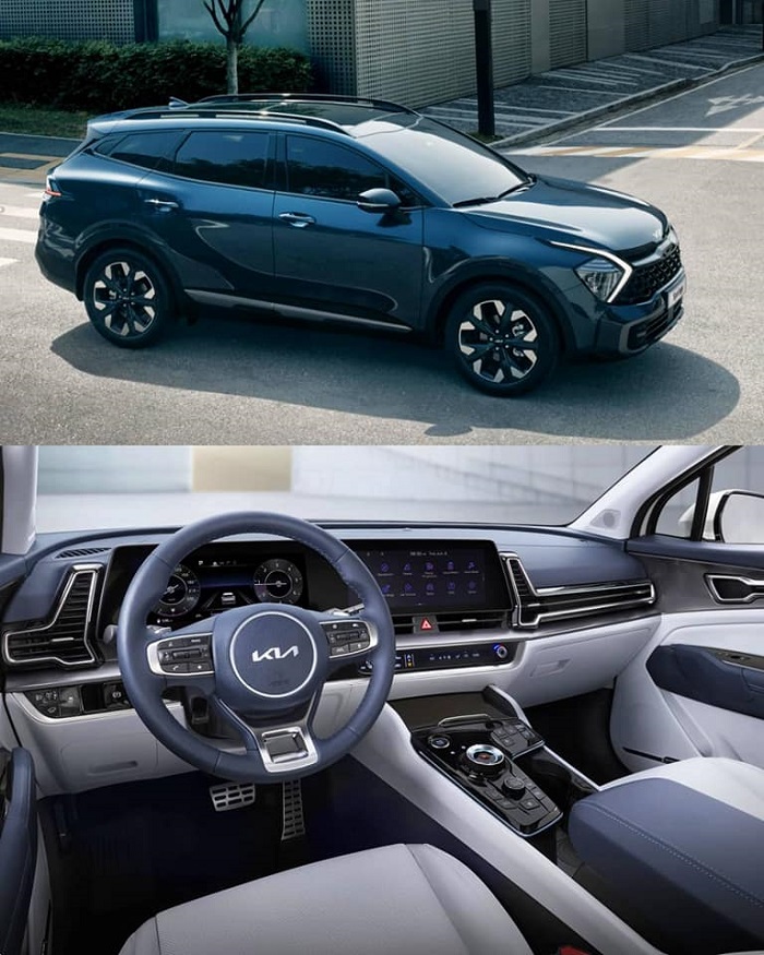 Новый Kia Sportage 2022 салон