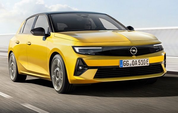 2021 Opel Astra Yeni.