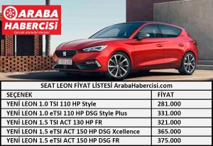 Yeni Seat Leon DSG FR