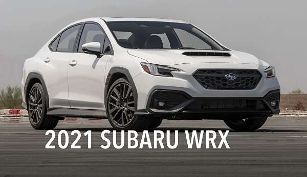 2021 Subaru WRX.