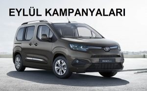 2021 Toyota Kampanyaları Eylül.