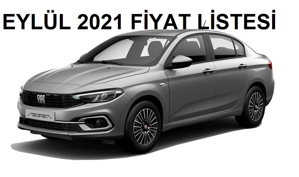 Fiat Egea Sedan fiyat listesi.