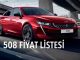 Peugeot 508 fiyat listesi Eylül