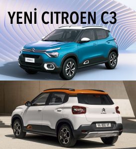 Yeni Citroen C3 2021.