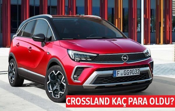 0 km Crossland fiyat listesi