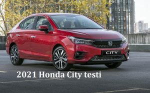 2021 Honda City testi