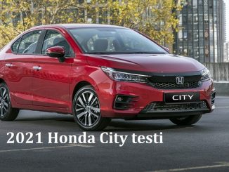 2021 Honda City testi