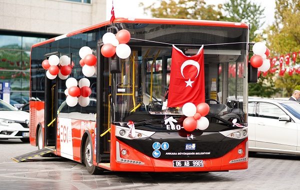 Ankara Karsan Atak otobüsler.