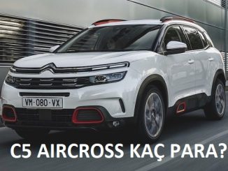 C5 Aircross fiyat listesi