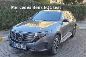 Mercedes Benz EQC test