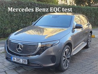 Mercedes Benz EQC test