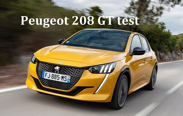 Peugeot 208 GT test.