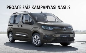 Toyota kampanyaları Proace Ekim.