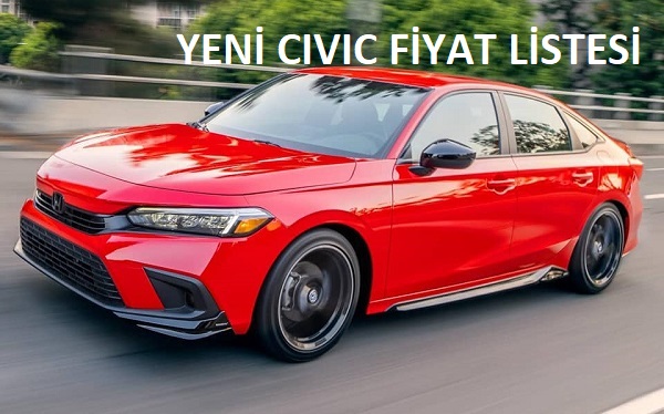 Yeni Civic Sedan fiyat listesi