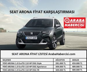 Seat Arona fiyat karşılaştırması 2021