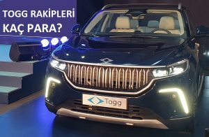 2022 Togg SUV fiyatları rakipleri