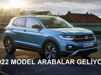 2022 model arabalar geliyor.