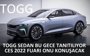 TOGG sedan CES 2022